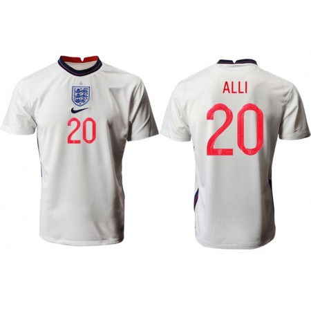 England Fotbollströjor Alli 20 Hemma tröja EM 2020 Kortärmad